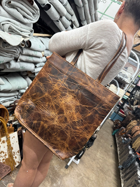 Leather bag