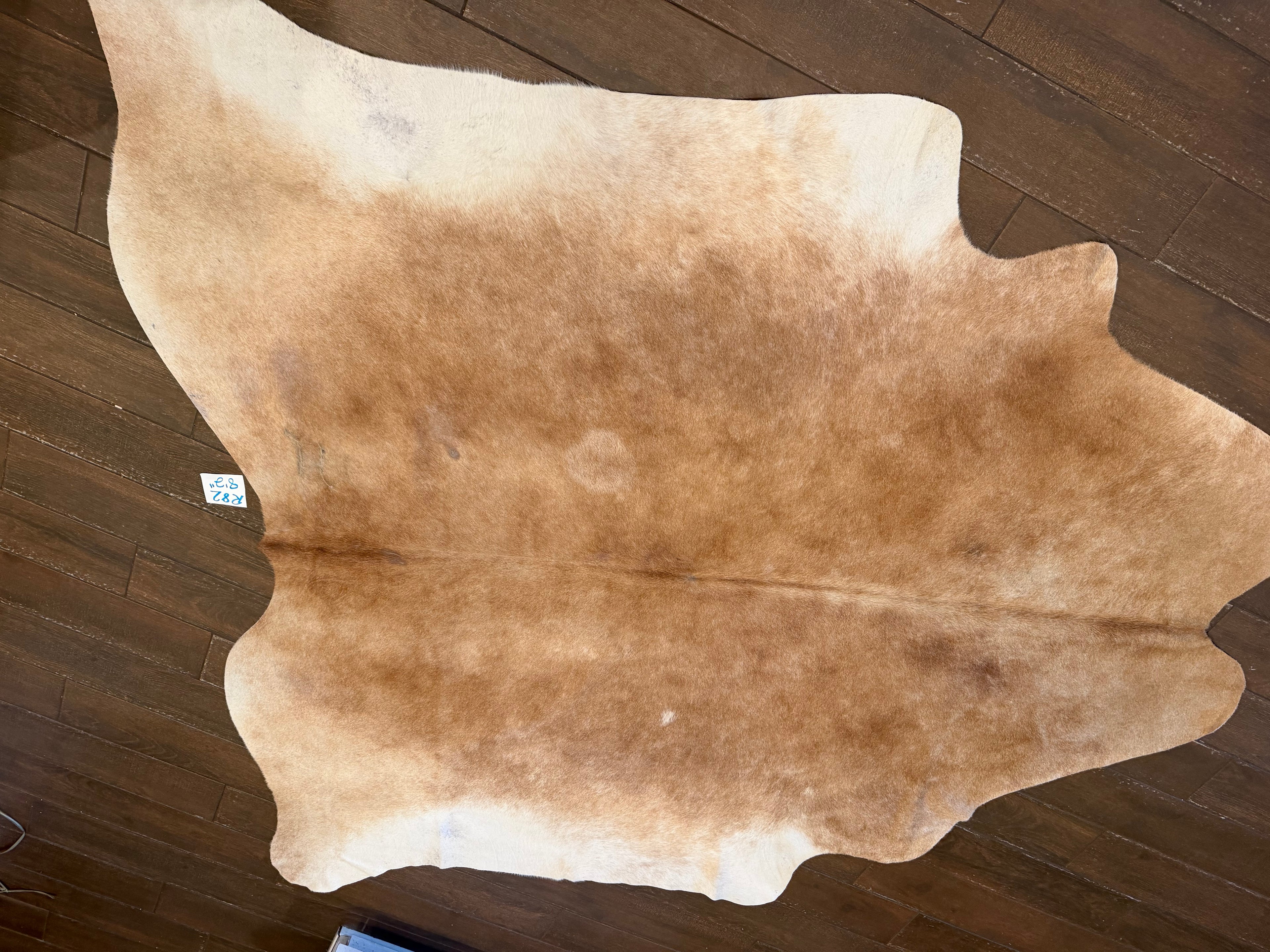 Full size cowhide (exotic)- # R82- 8’2”