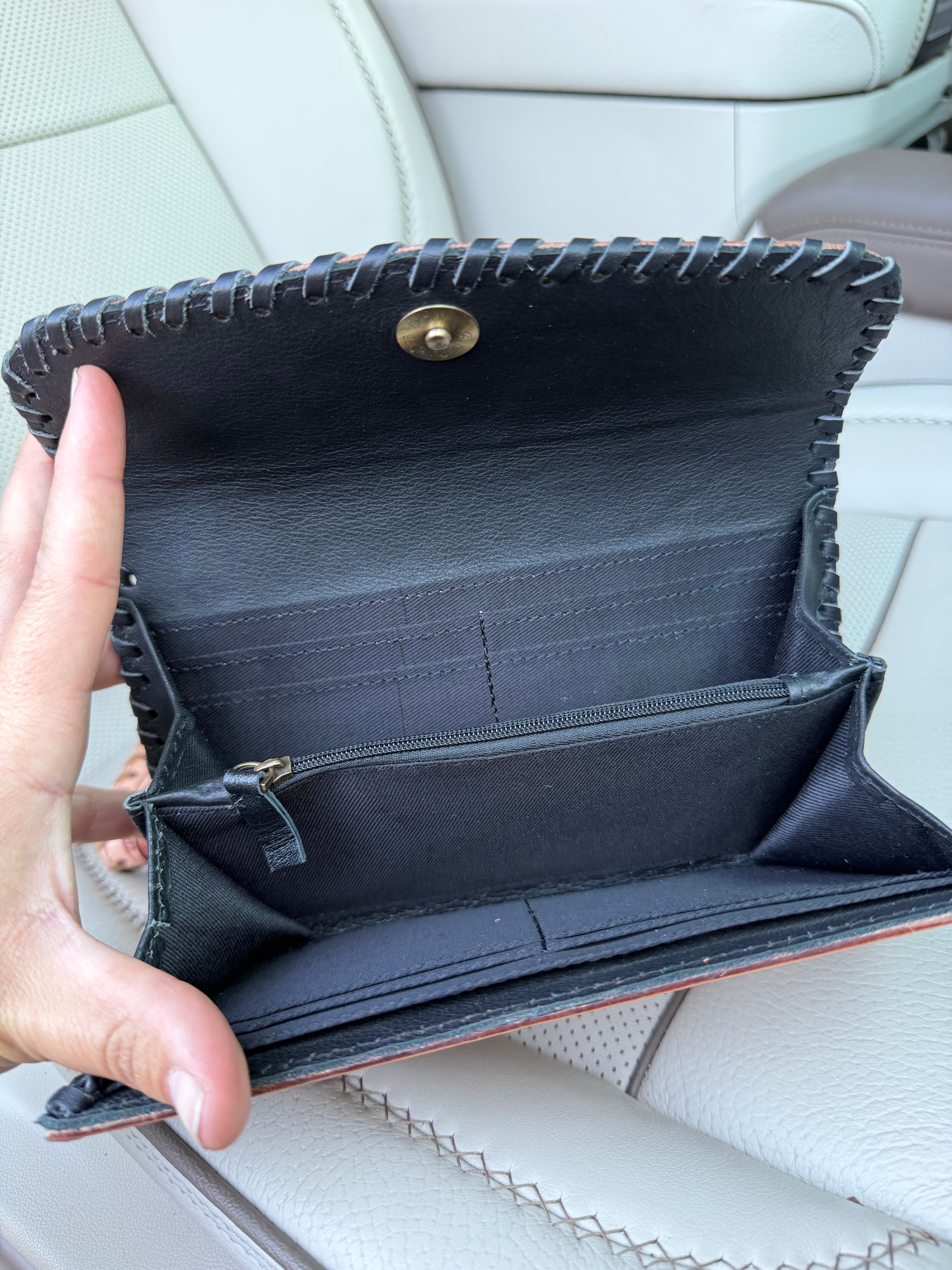 Tooled Wallet - cherry casino themed