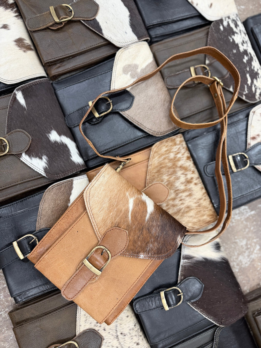 HALF OFF authentic cowhide CLEARANCE BAGS