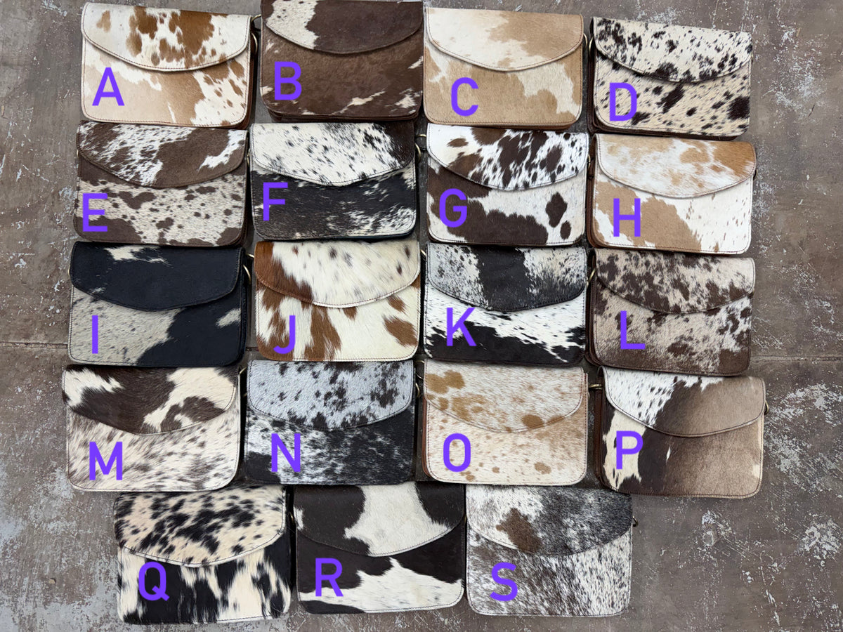 HALF OFF authentic cowhide CLEARANCE BAGS