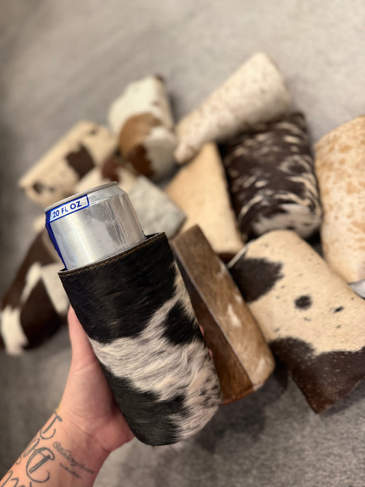 Cowhide Coozie