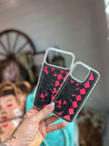 iPhone 17 pro and 17  pro max phone case tooled leather
