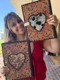 Heart planner cover