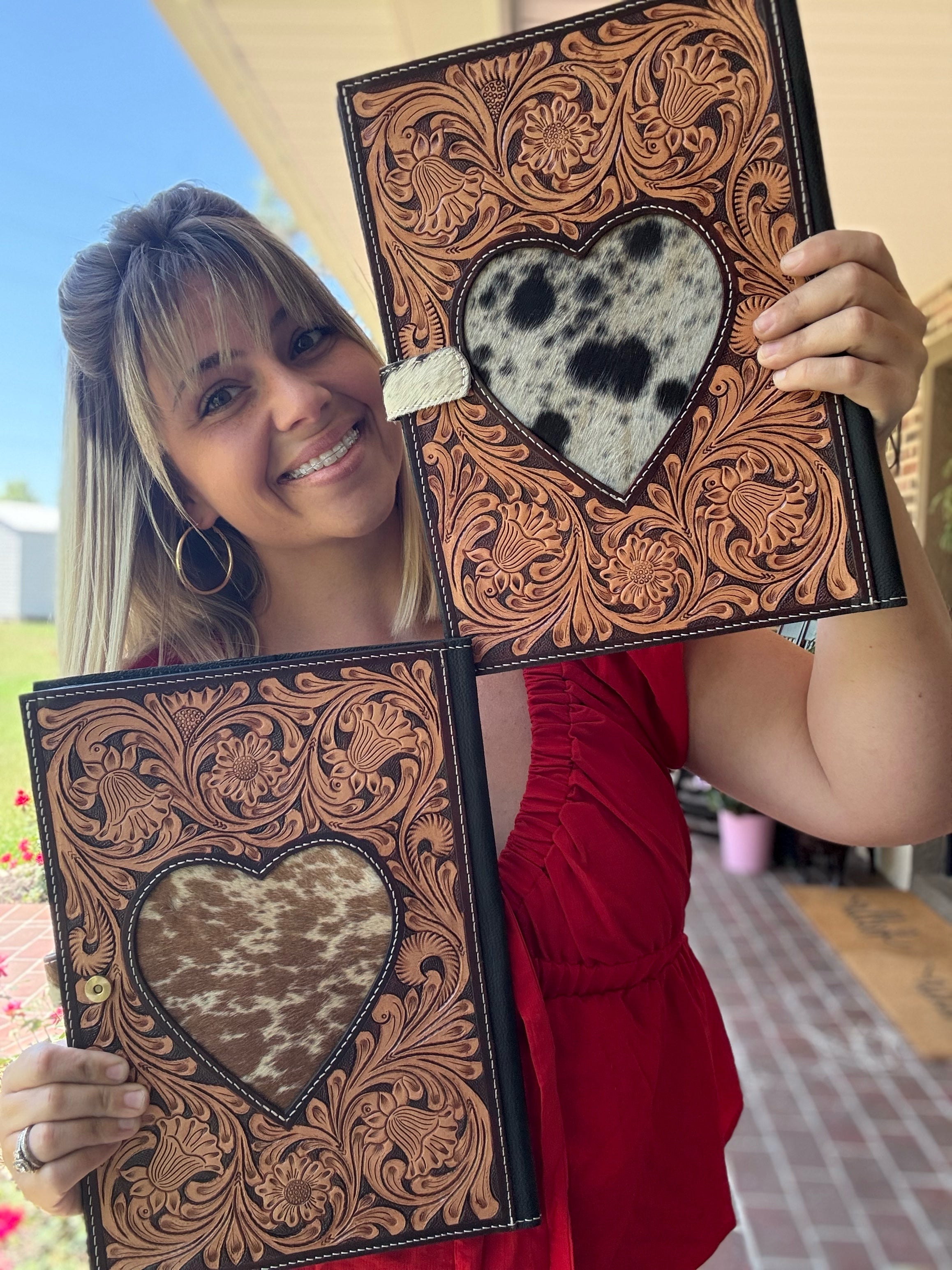 Heart planner cover