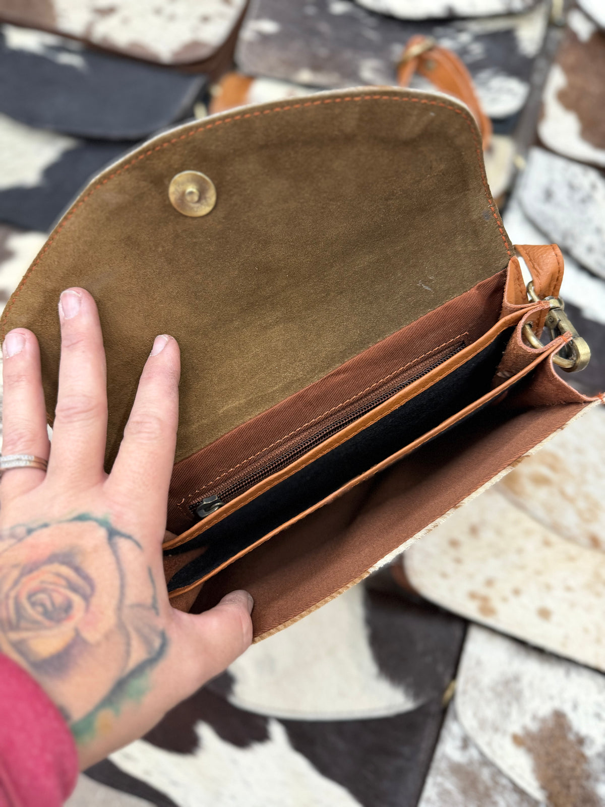 HALF OFF authentic cowhide CLEARANCE BAGS