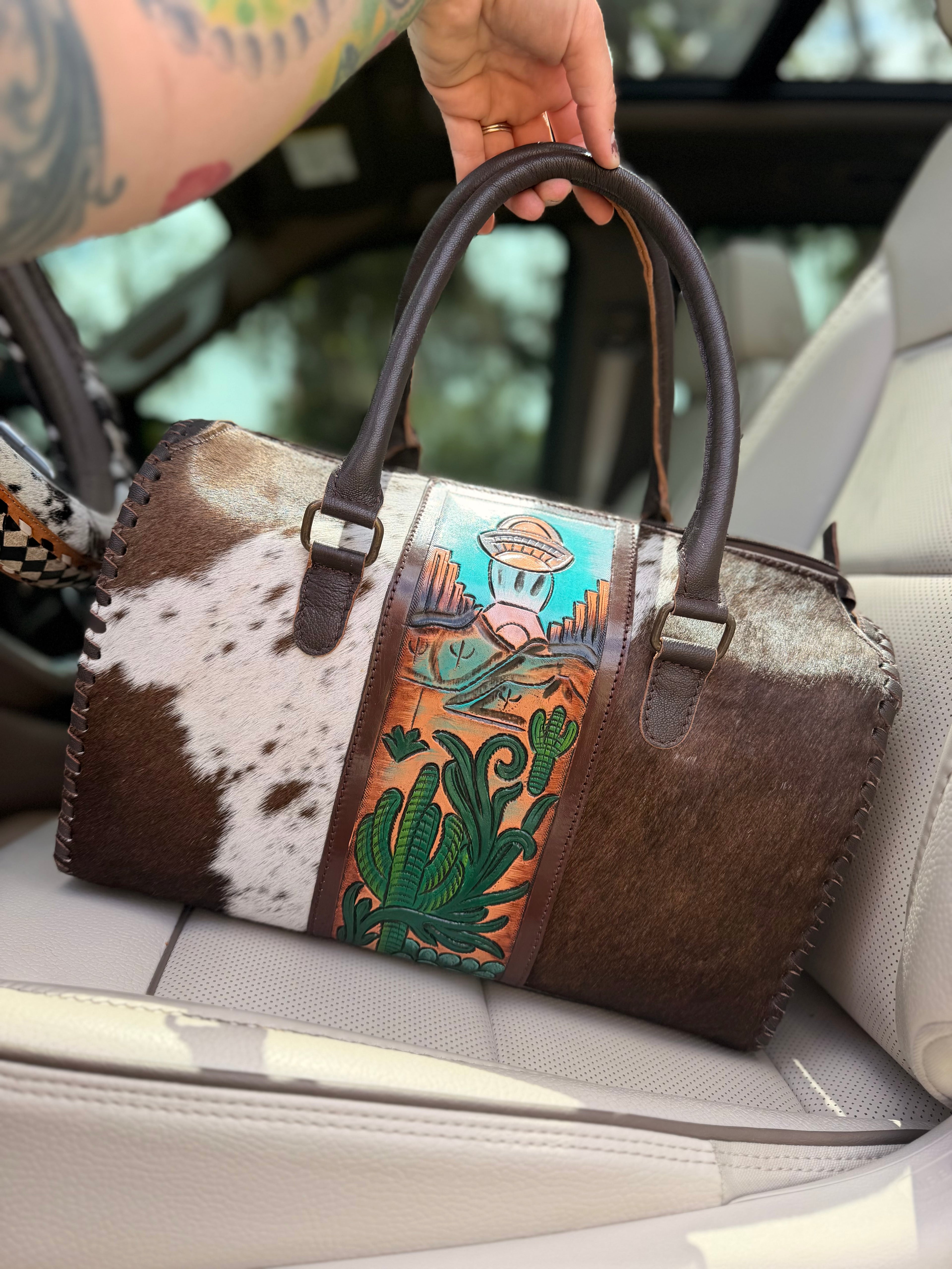 Duffle Space Cowgirl  Speedy bag limited edition,- Alien edition!