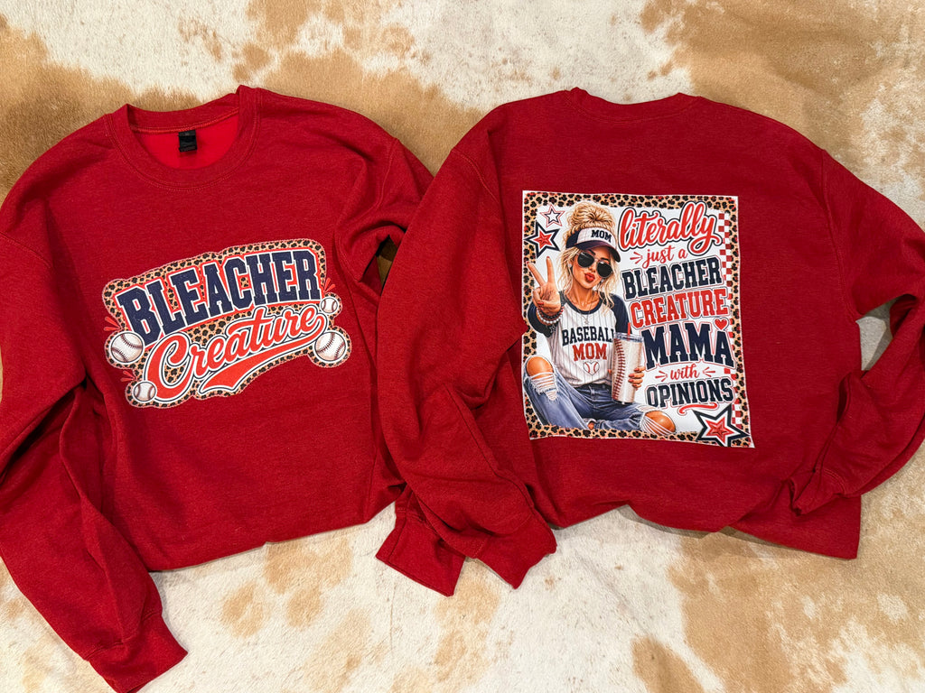 Medium - Gildan baseball sweatshirt (blonde)