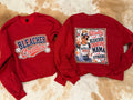 Medium - Gildan baseball sweatshirt (blonde)
