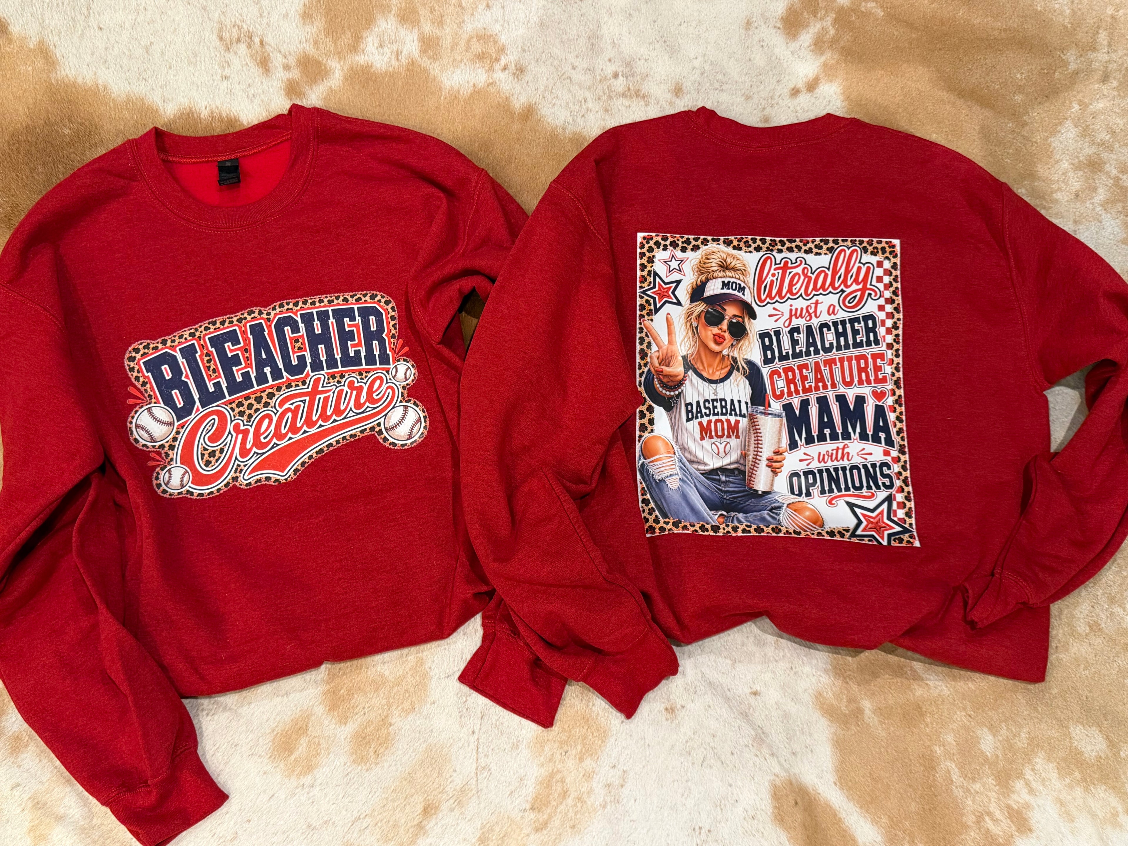 Medium - Gildan baseball sweatshirt (blonde)