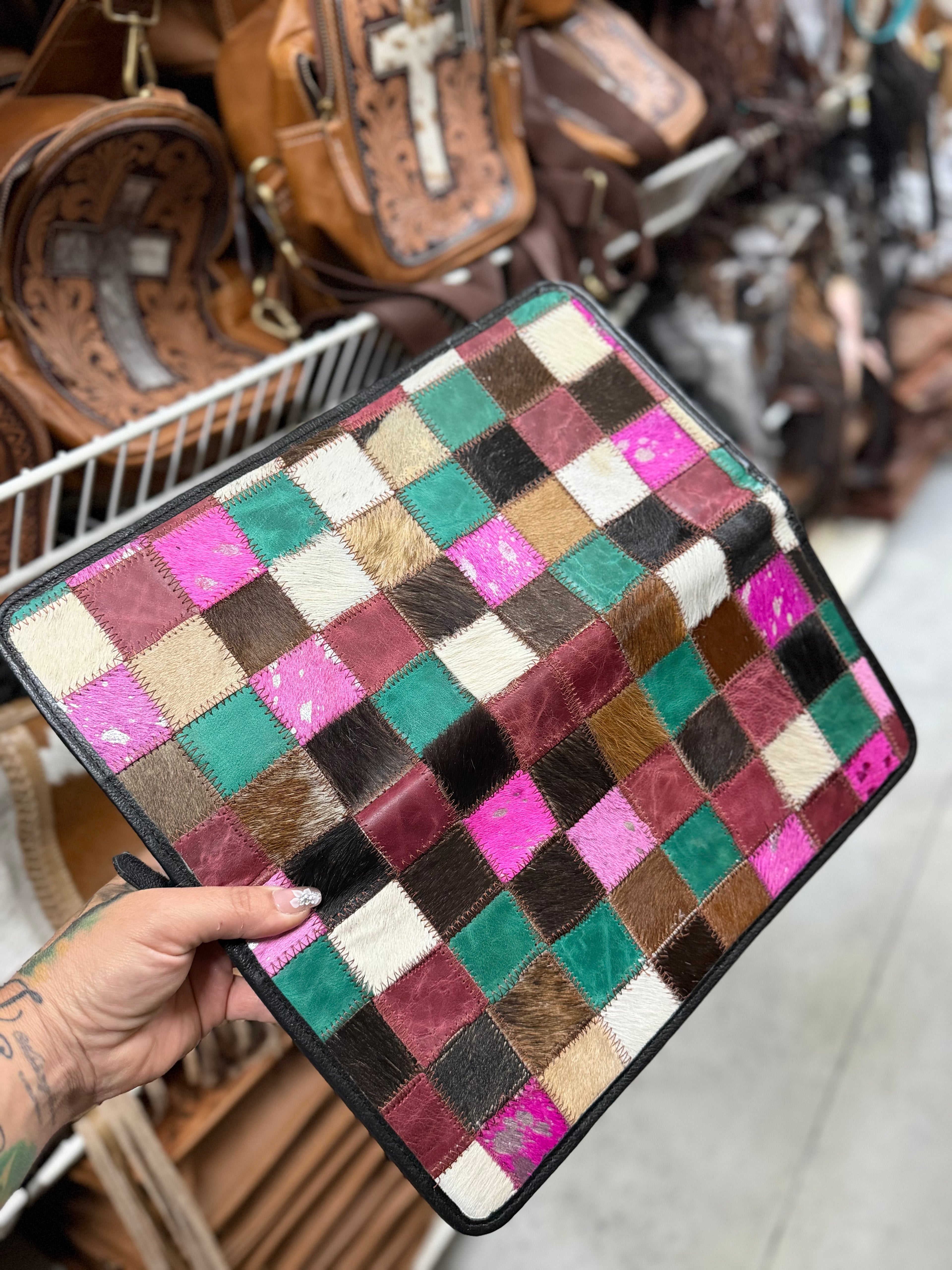 Jewelry case patchwork