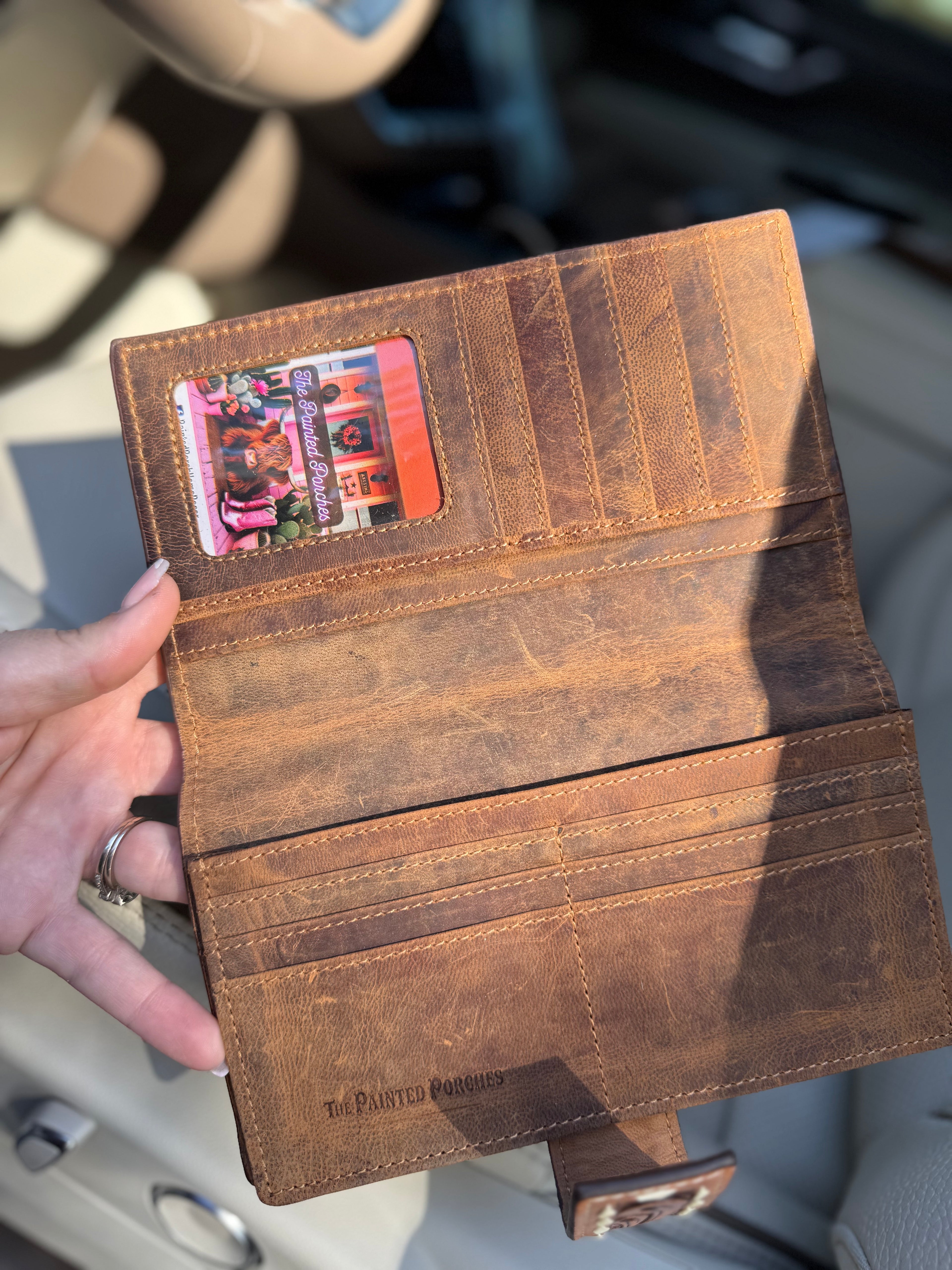 The "Gretchen" wallet - by The Painted Porches