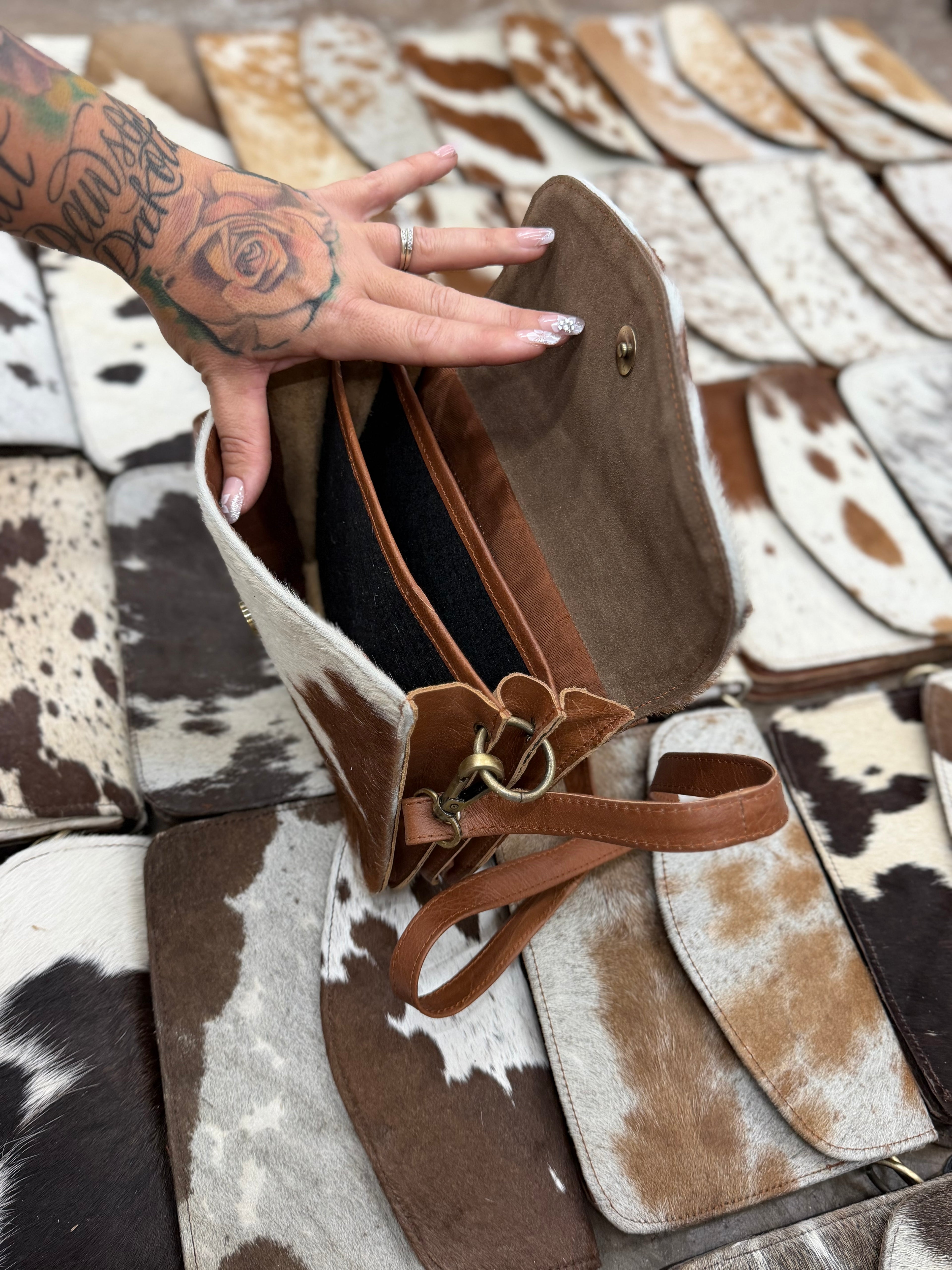 HALF OFF authentic cowhide CLEARANCE BAGS