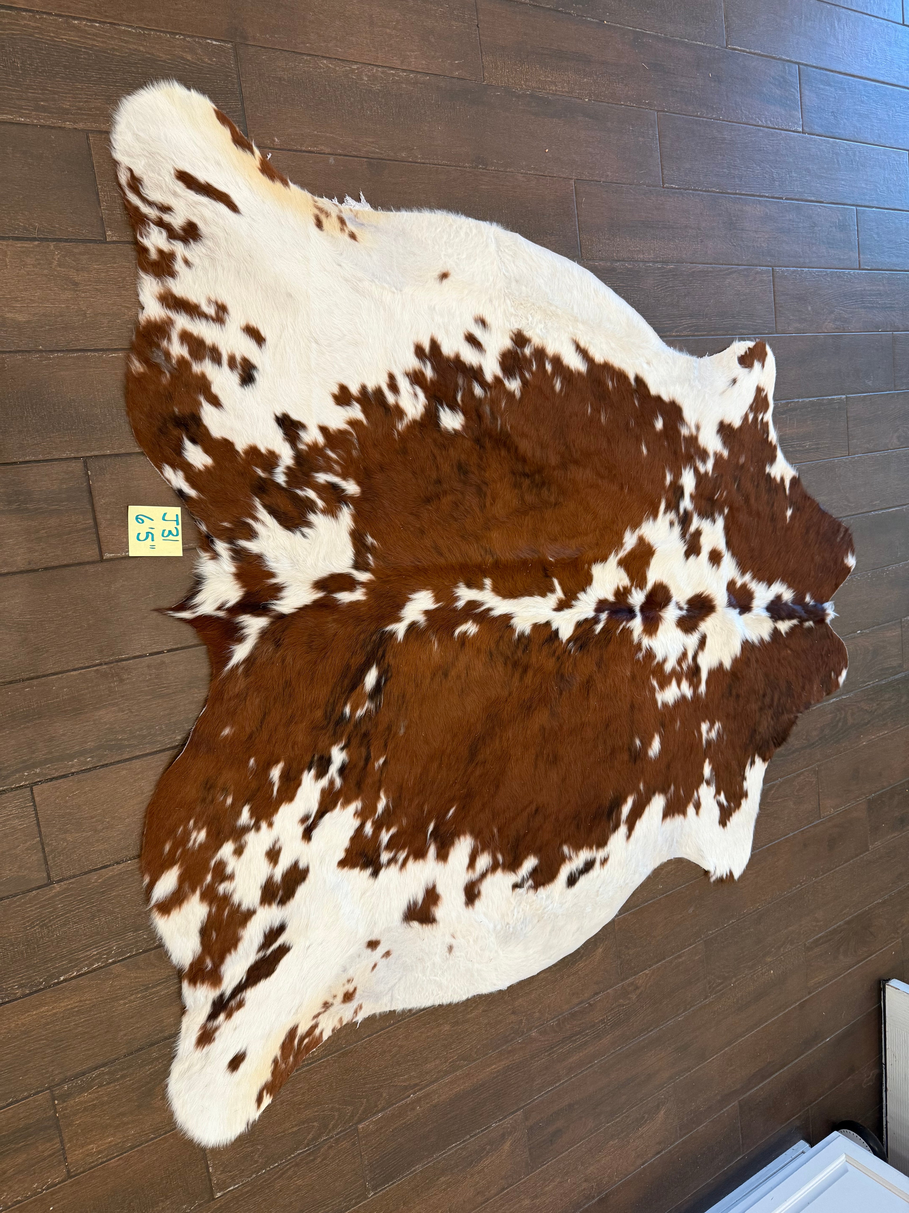 Full size cowhide (exotic) #J31- size 6’5”