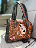 "The Gambler" speedy bag mini by the Painted Porches