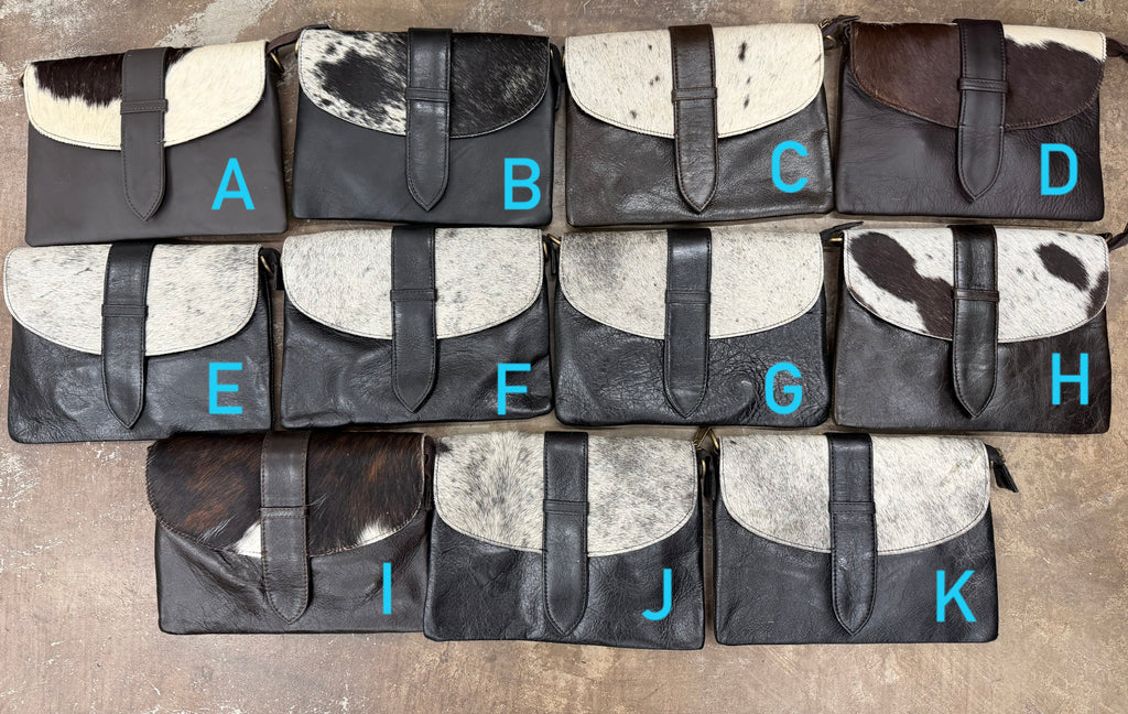 HALF OFF authentic cowhide CLEARANCE BAGS
