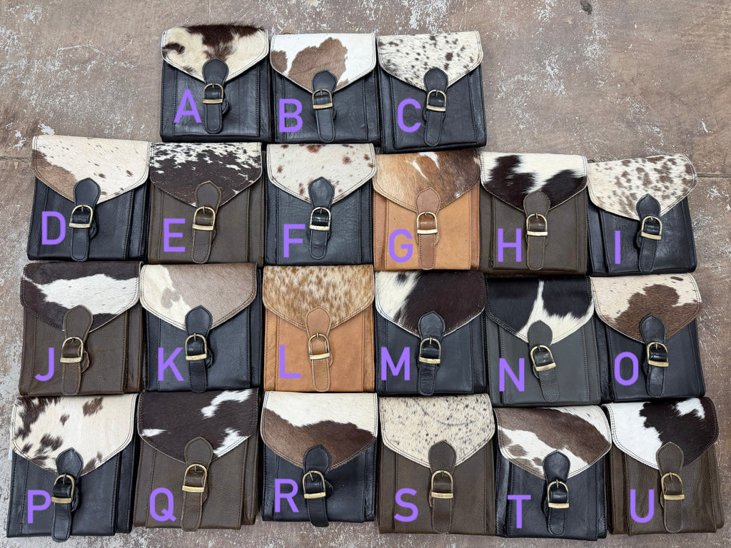 HALF OFF authentic cowhide CLEARANCE BAGS