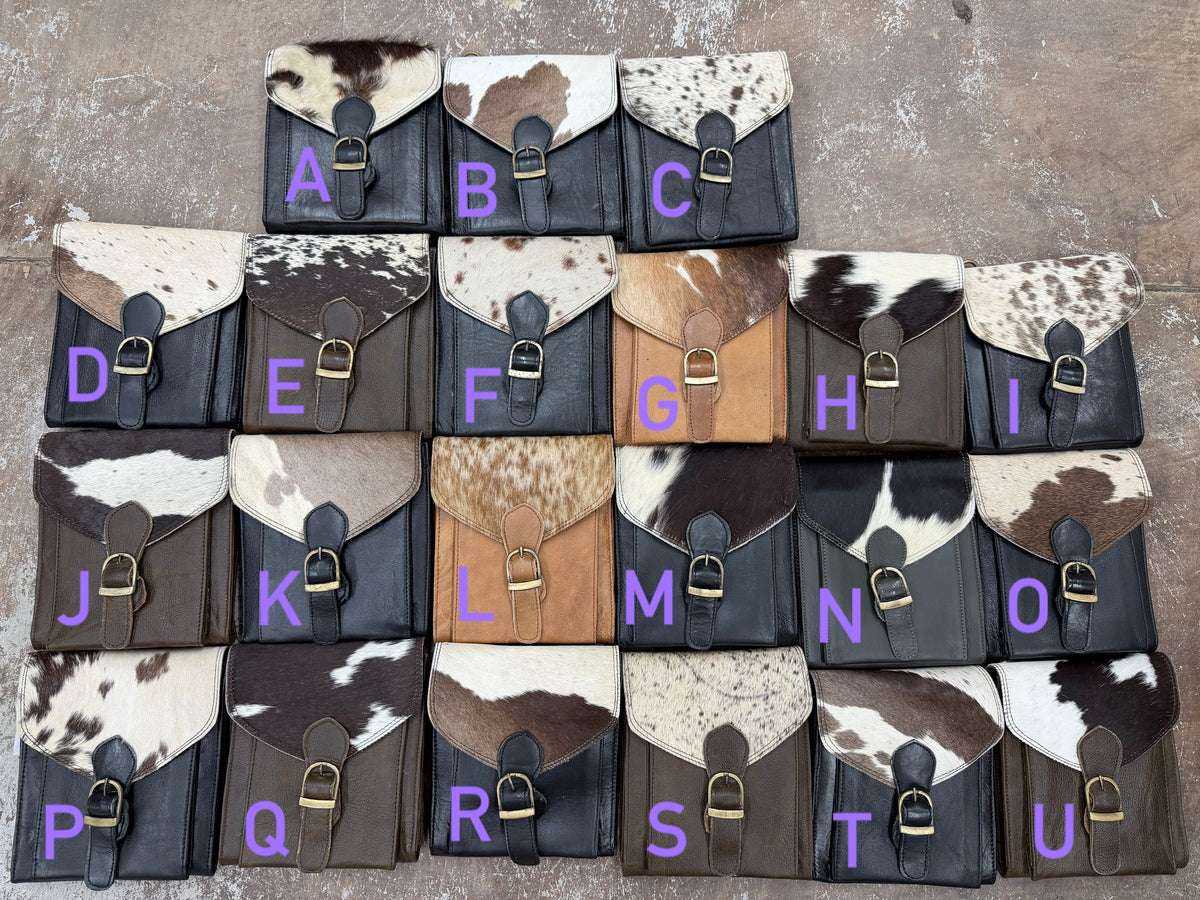 HALF OFF authentic cowhide CLEARANCE BAGS