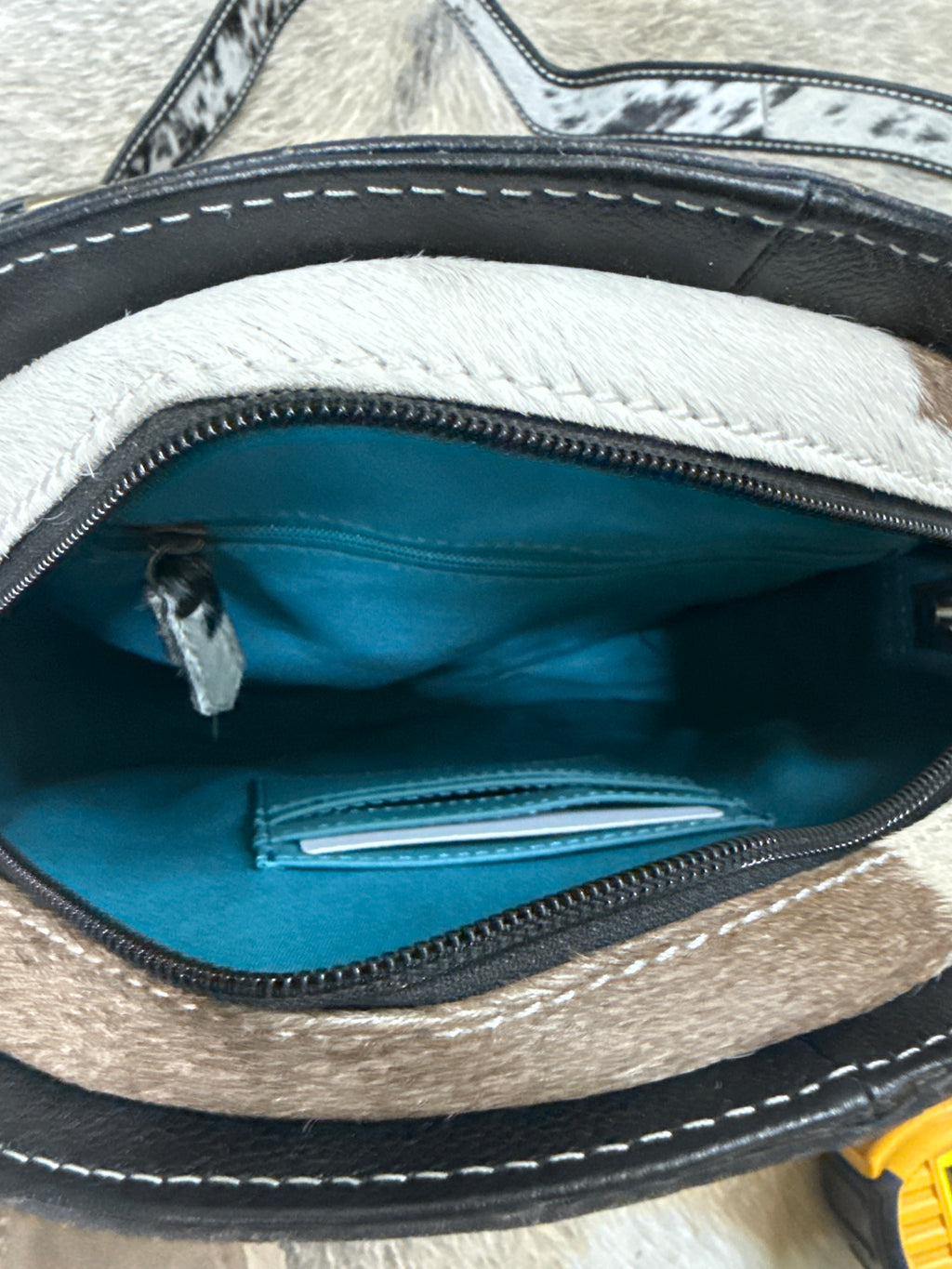 Highland cow canteen purse