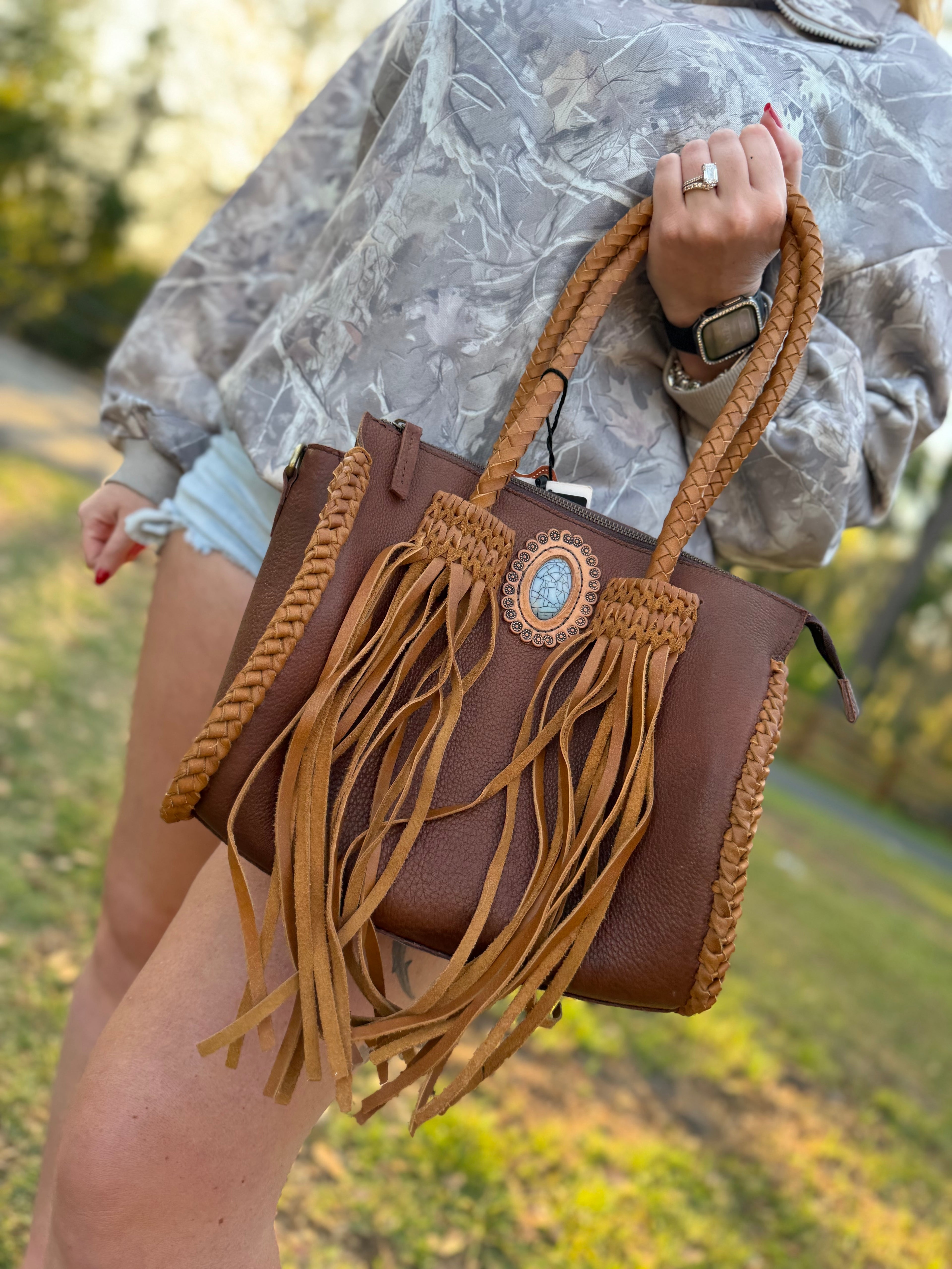 Speedy leather purse