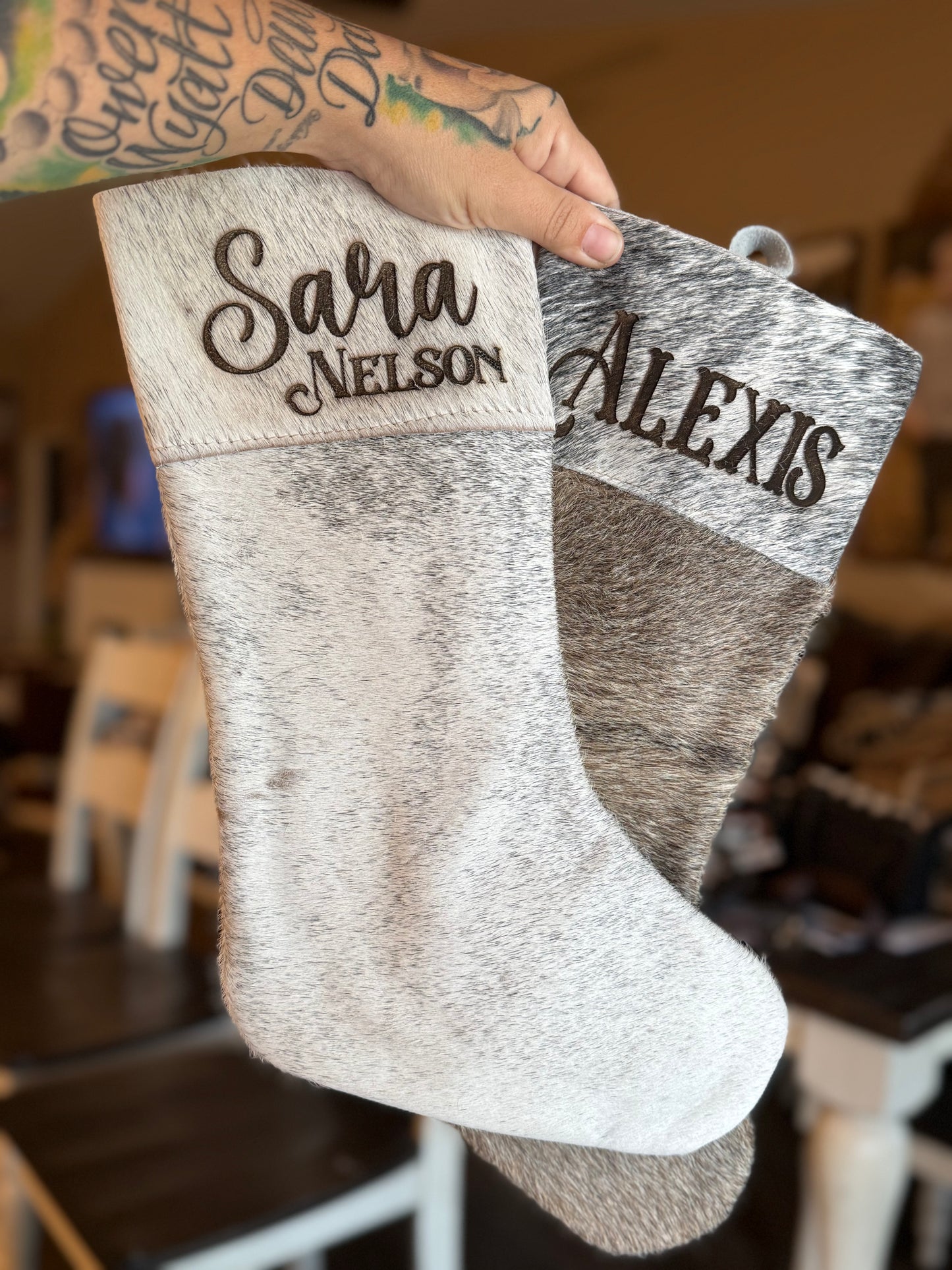 Stockings- engraving separate