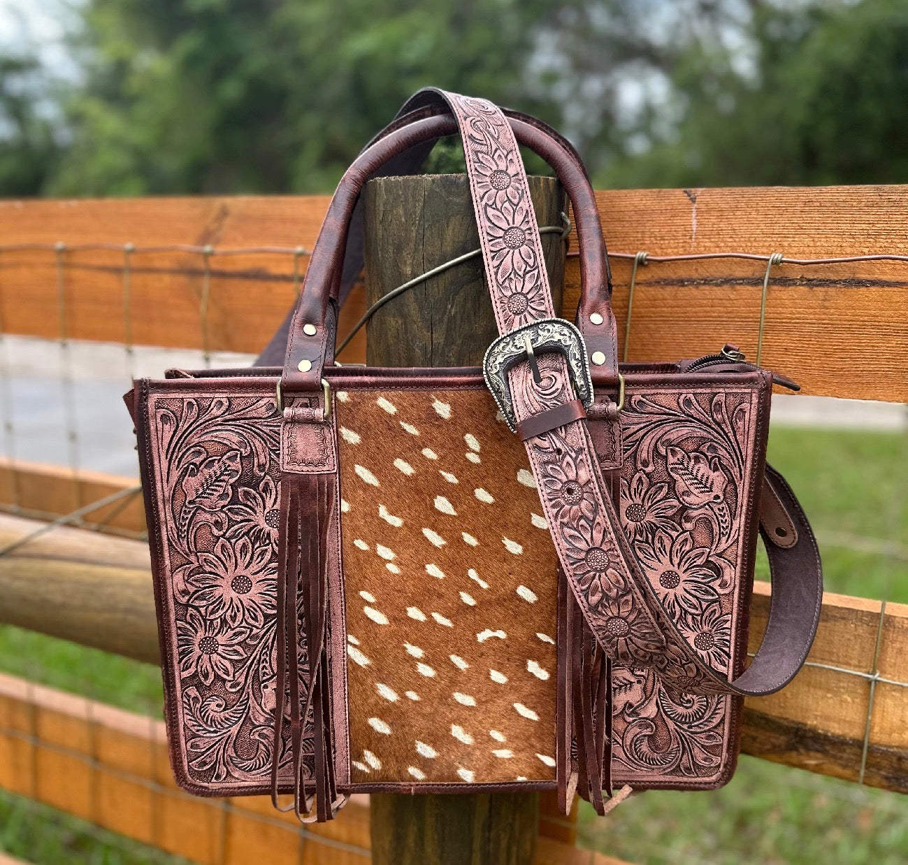 The Buckskin Belle Tote