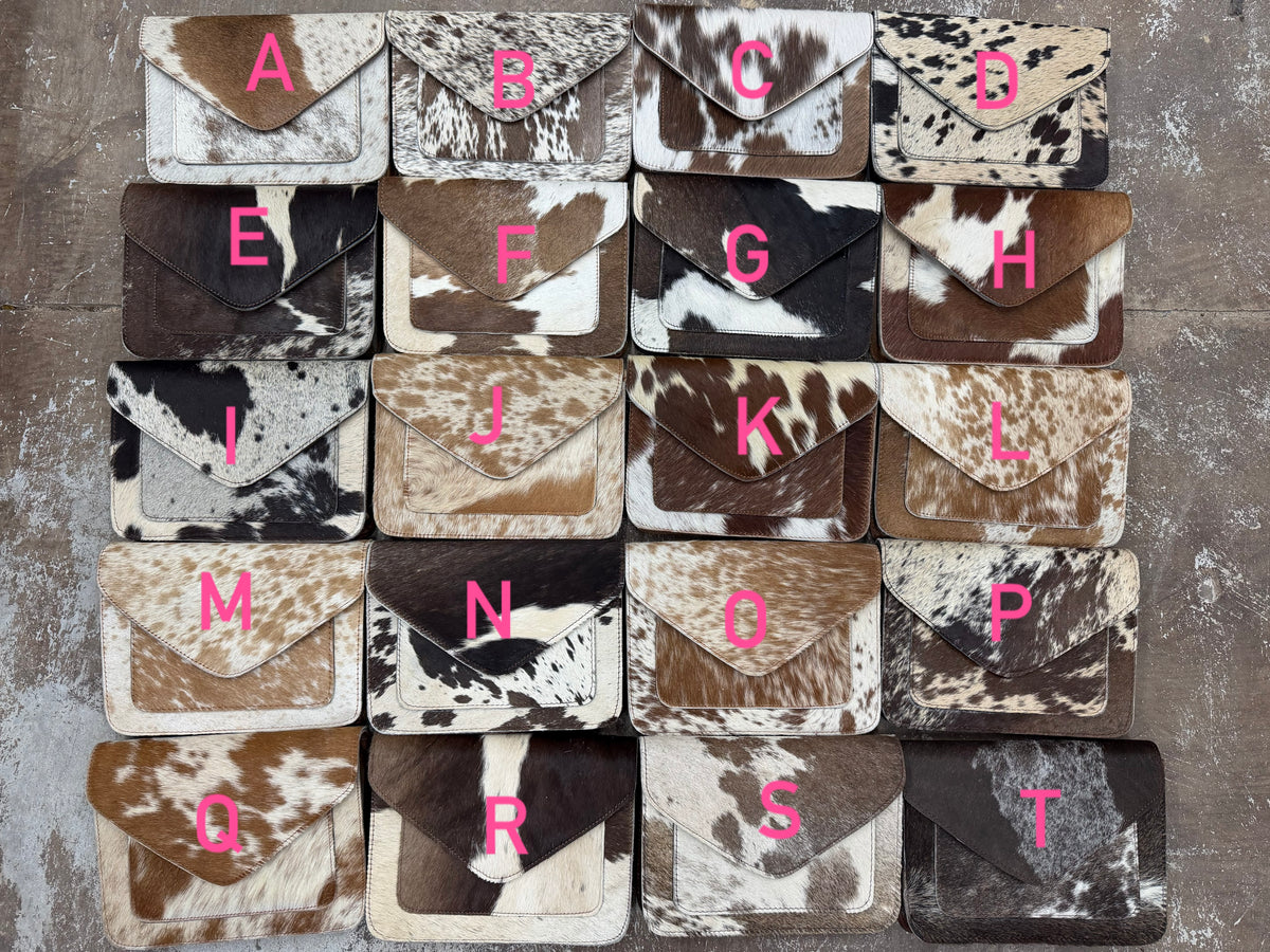 HALF OFF authentic cowhide CLEARANCE BAGS