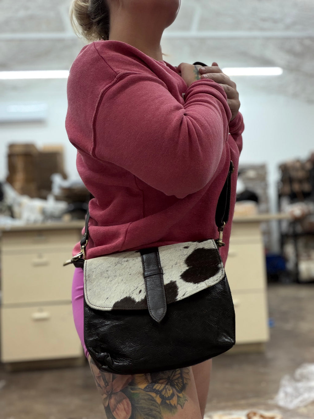 HALF OFF authentic cowhide CLEARANCE BAGS