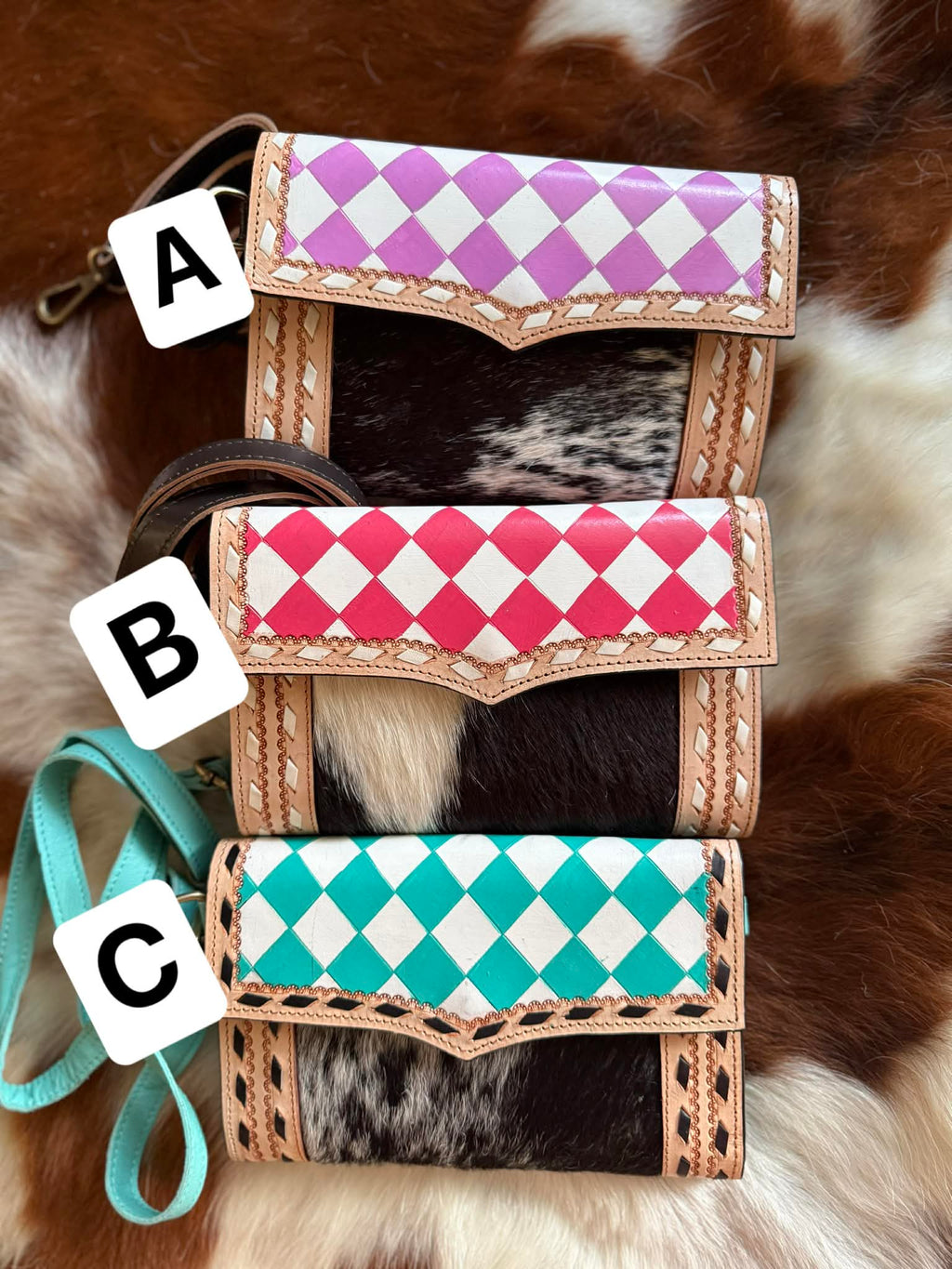 Crossbody wallet clutch 8”x5.75”