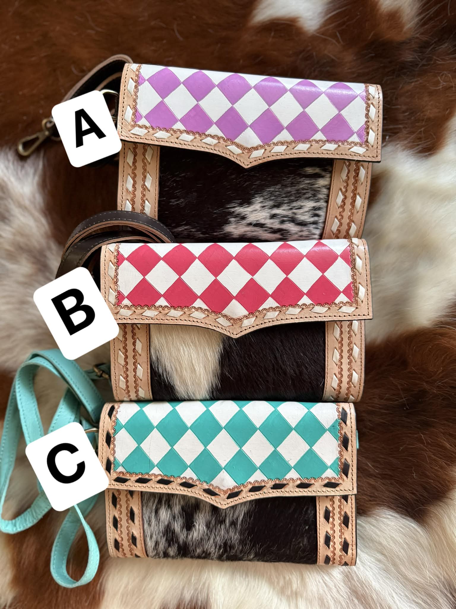 Crossbody wallet clutch 8”x5.75”