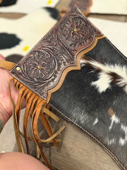 Cowhide 18” stockings! Does not include engraving. Read description