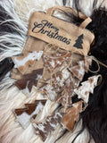 Ornament cowhide bundle set of 10!