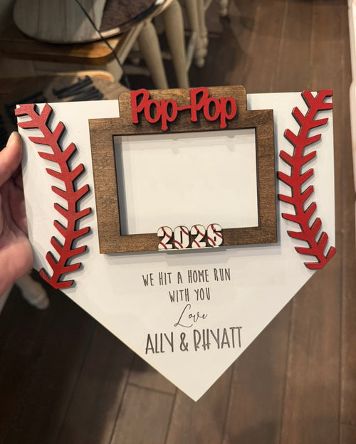 Baseball frame Father’s Day
