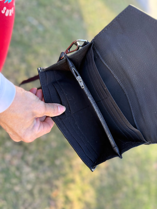 Sunflower purse and wallet set