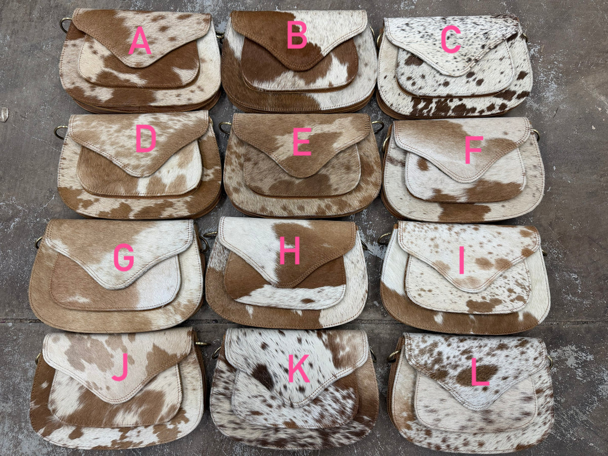HALF OFF authentic cowhide CLEARANCE BAGS