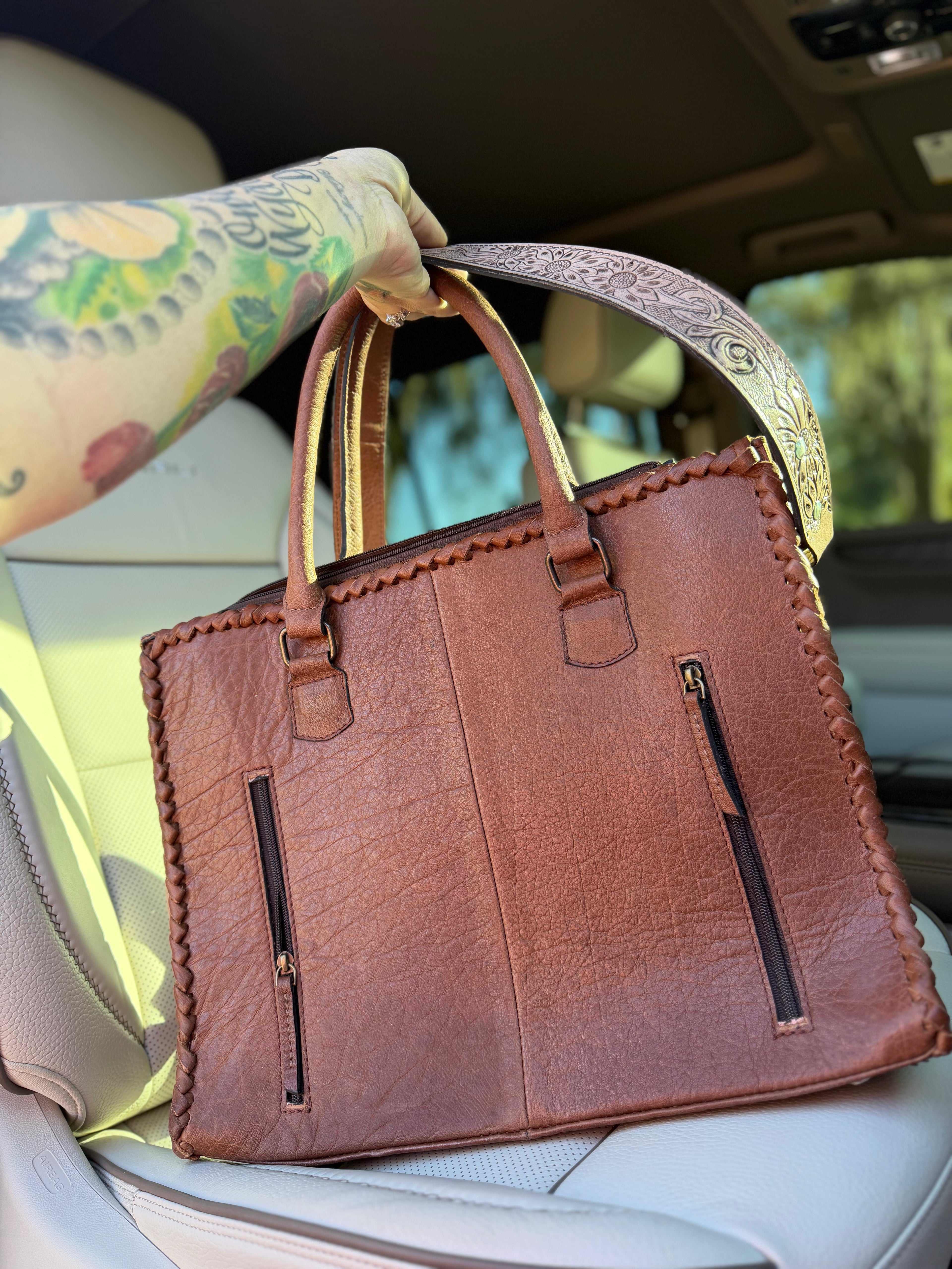 The Jody Tote - by The Painted Porches