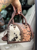 tooled leather speedy (mini)