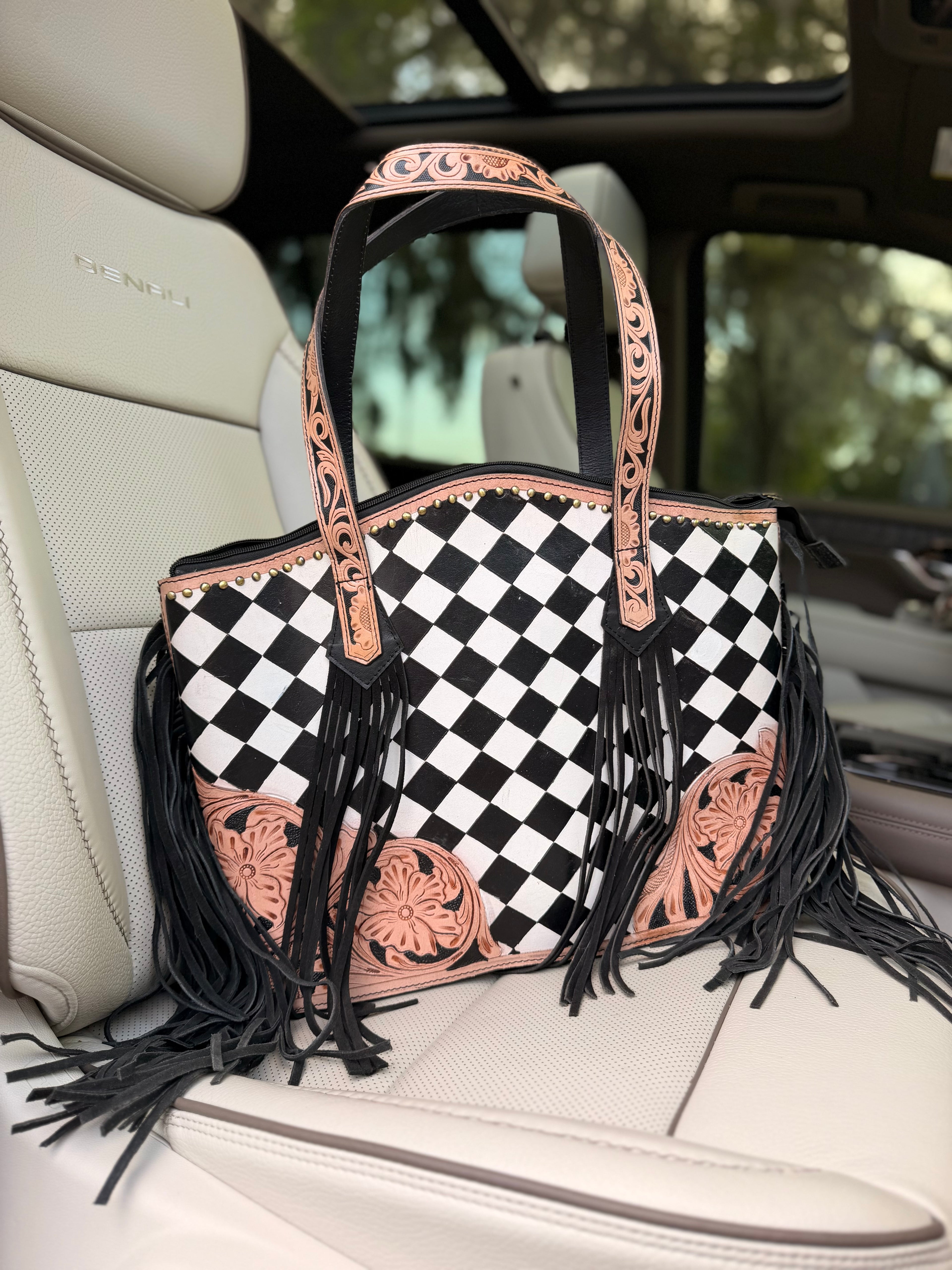 "The Lady Evangeline" Satchel by the Painted Porches