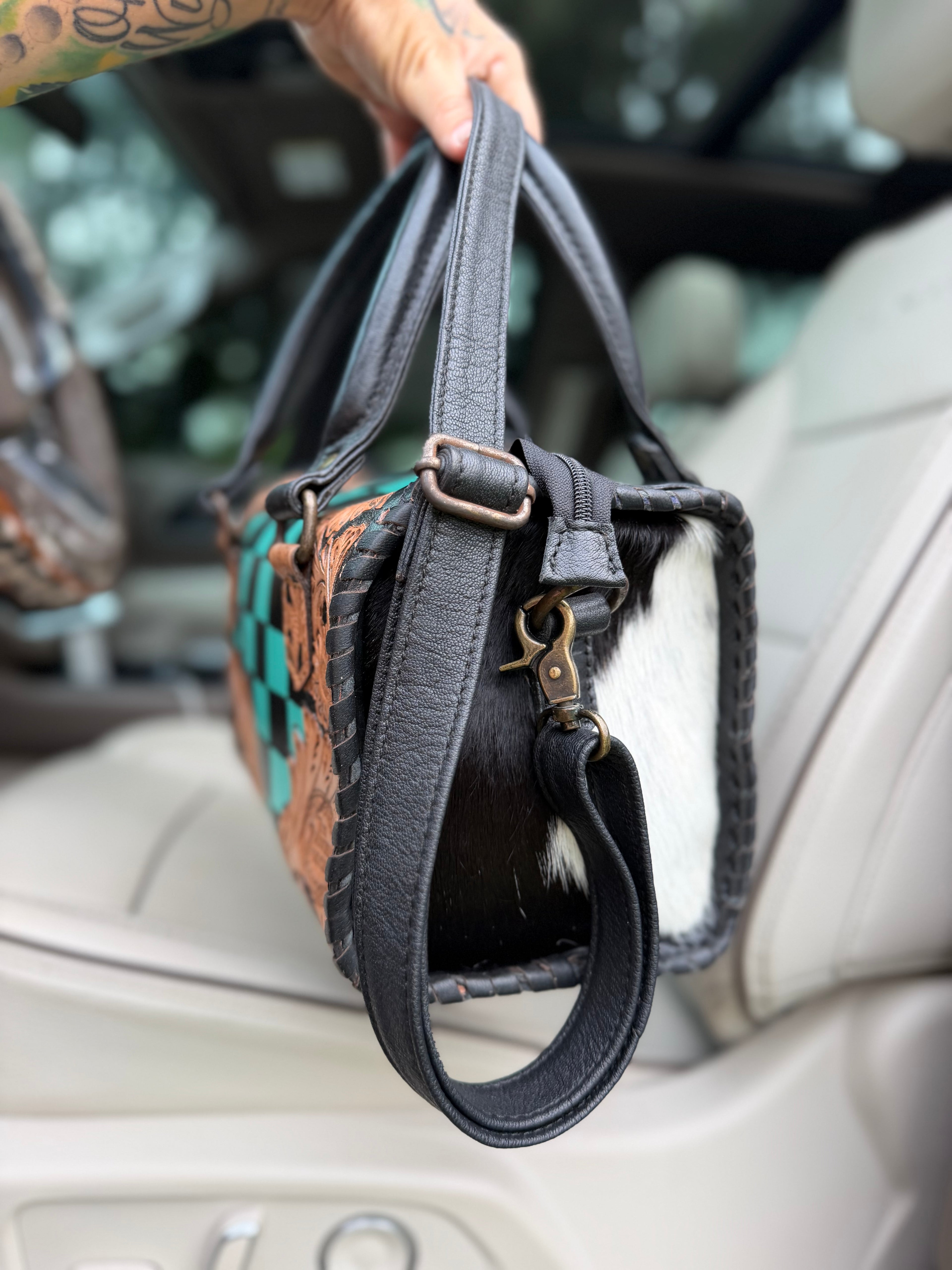 tooled leather speedy (M)
