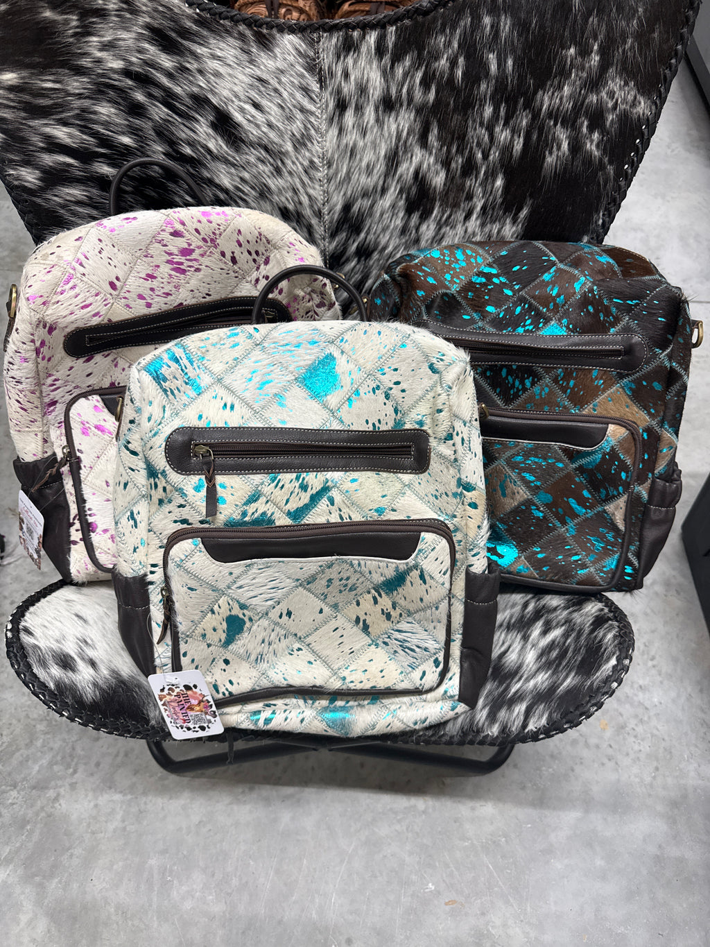 Acid Wash Book bag