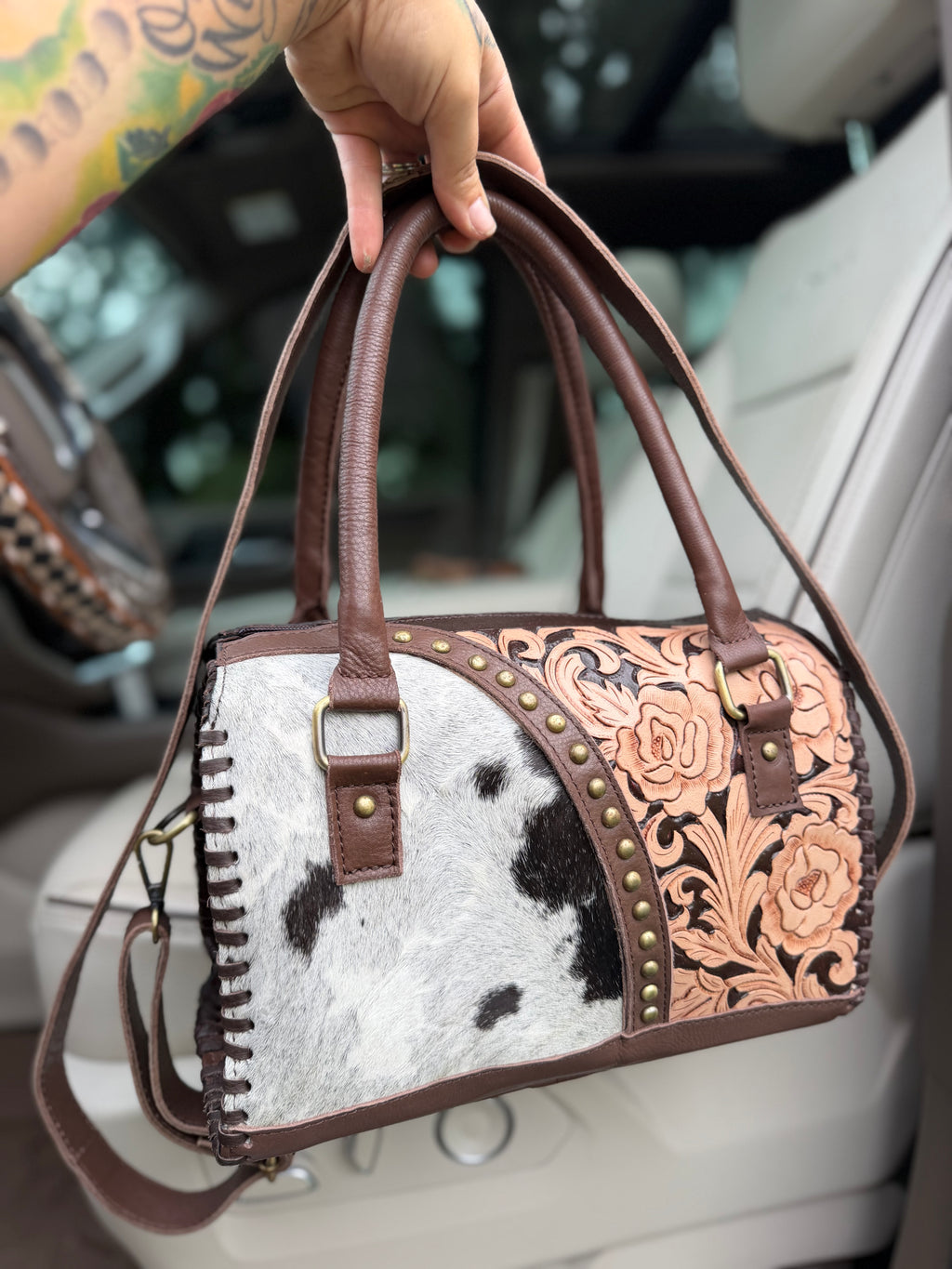 tooled leather speedy (M)