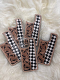 iPhone 16  PRO MAX phone case tooled leather