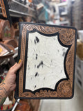 hand Tooled 3 ring Binder