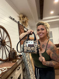 777 tooled leather speedy (mini)