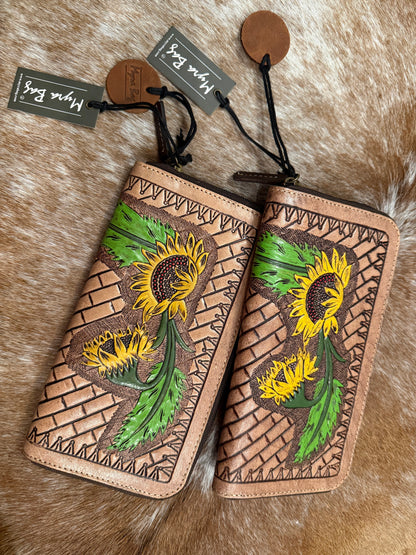 Sunflower wallet