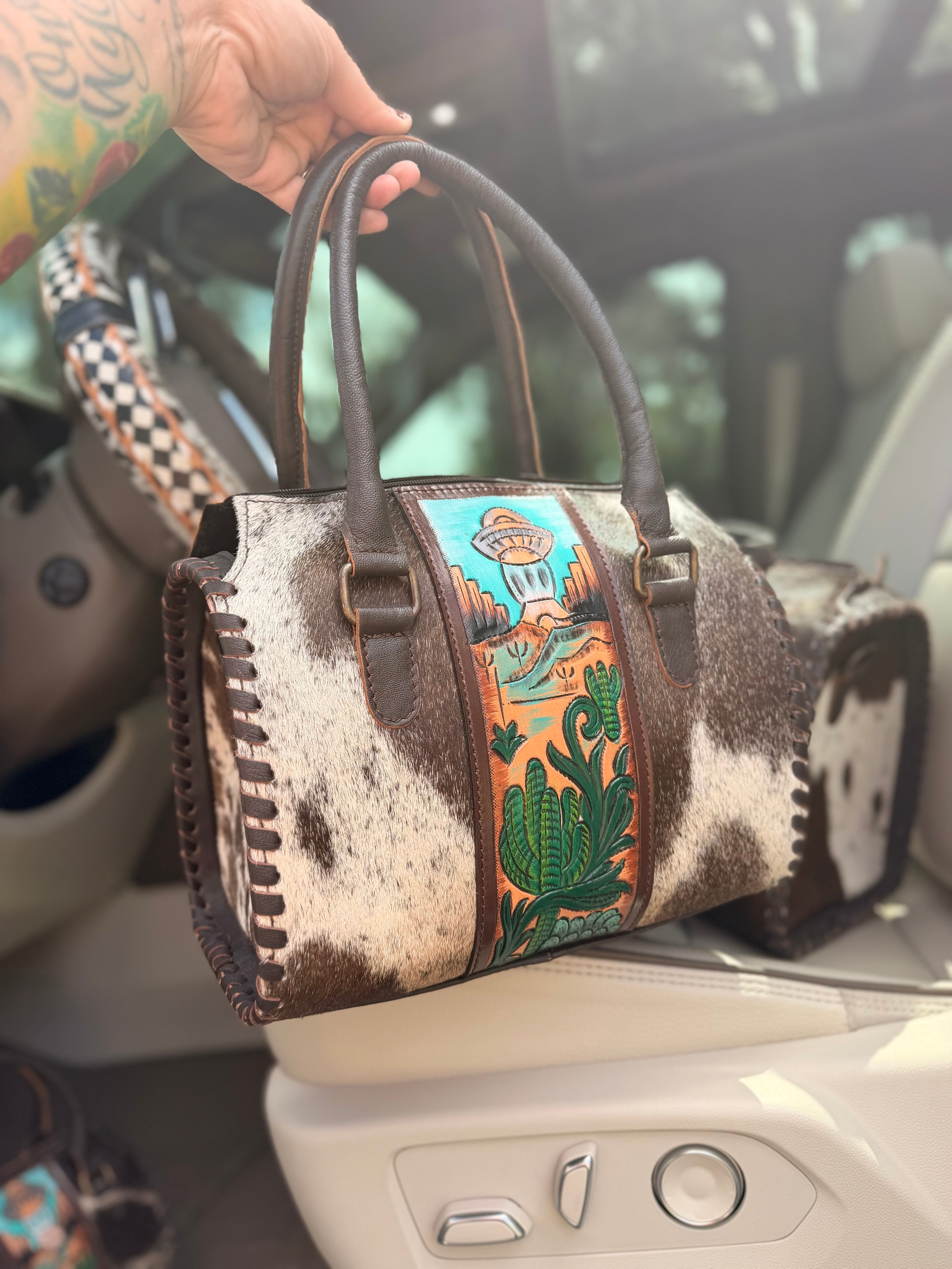 Medium Space Cowgirl speedy tote