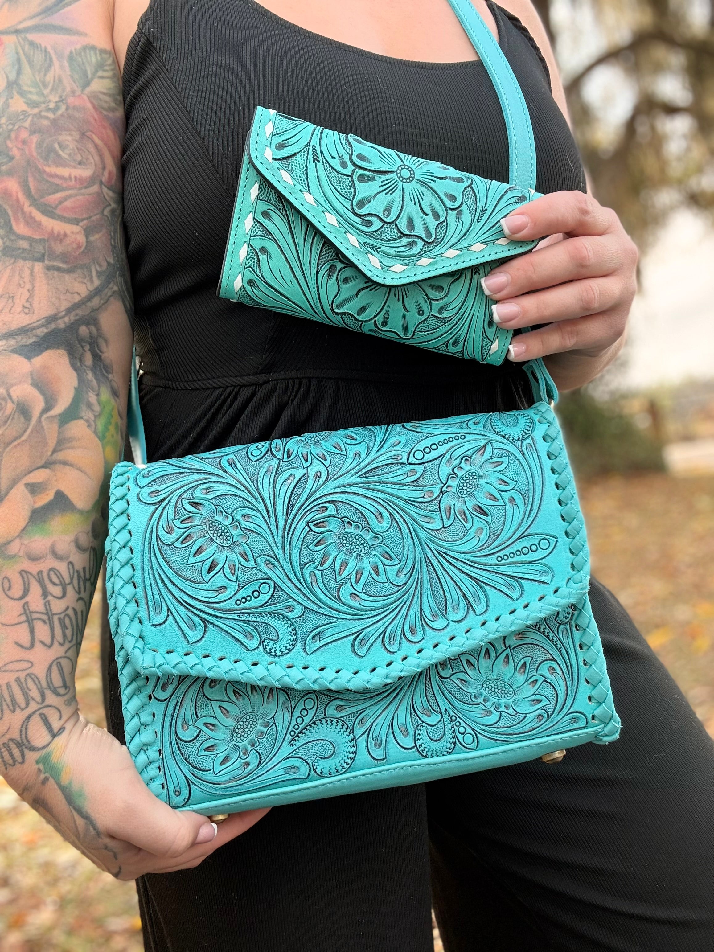 Wallet purse combo