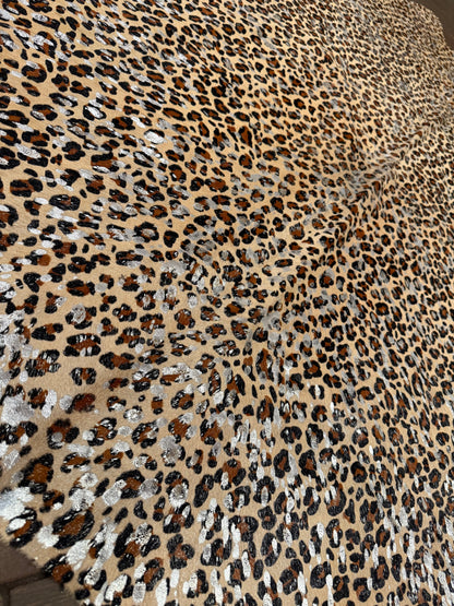 7’9” cheetah cowhide rug
