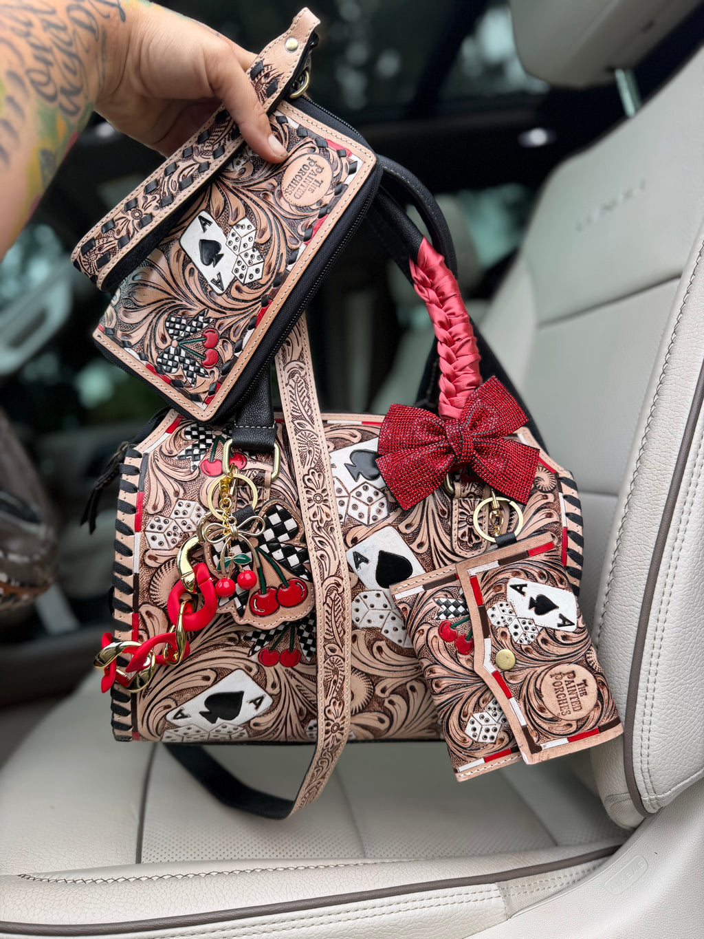 "The Payday" speedy bag  set of 4 -medium - by the Painted Porches