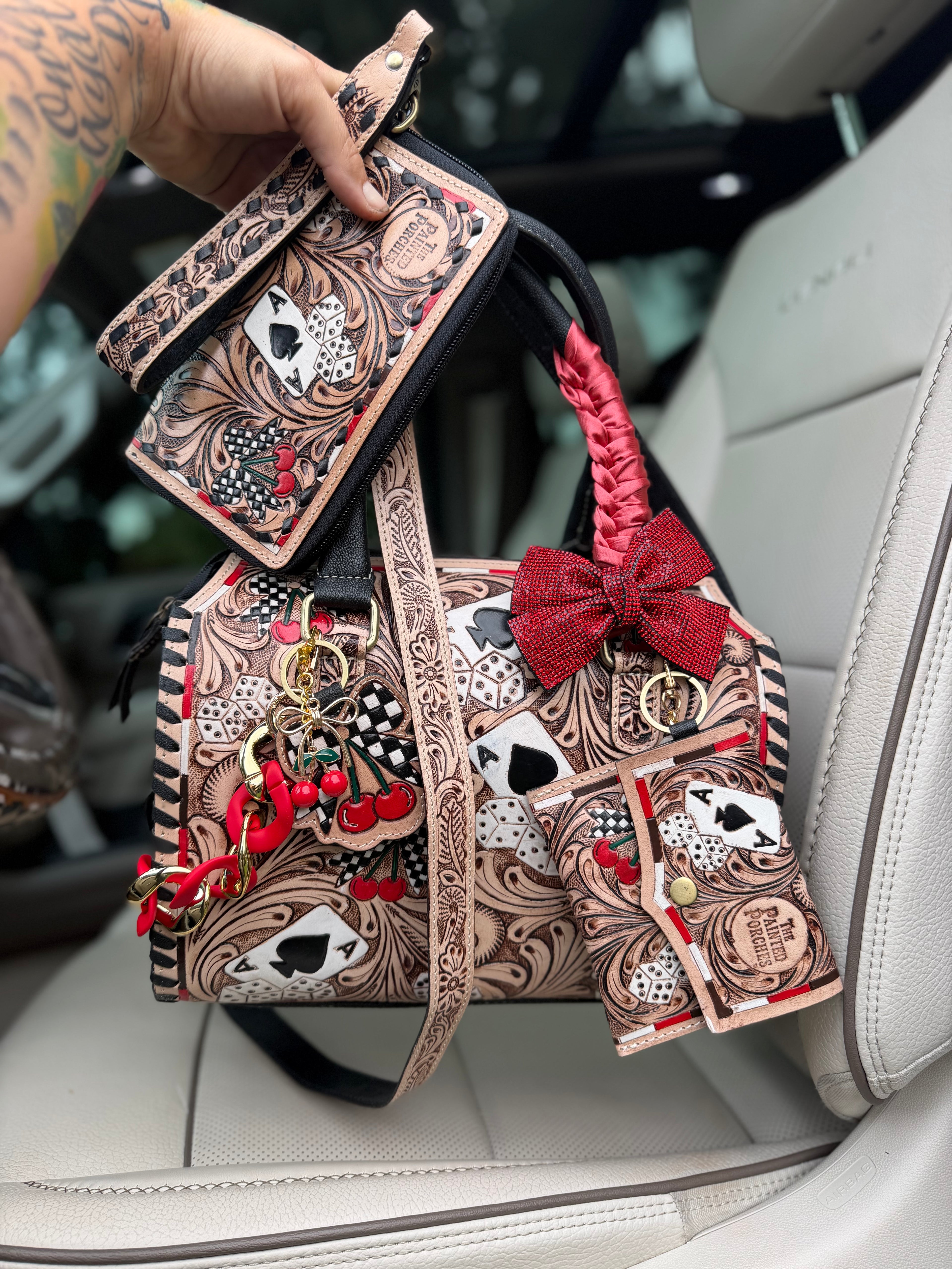 "The Payday" speedy bag  set of 4 -medium - by the Painted Porches